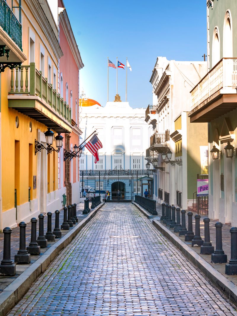 A view of Old San Juan, Puerto Rico.